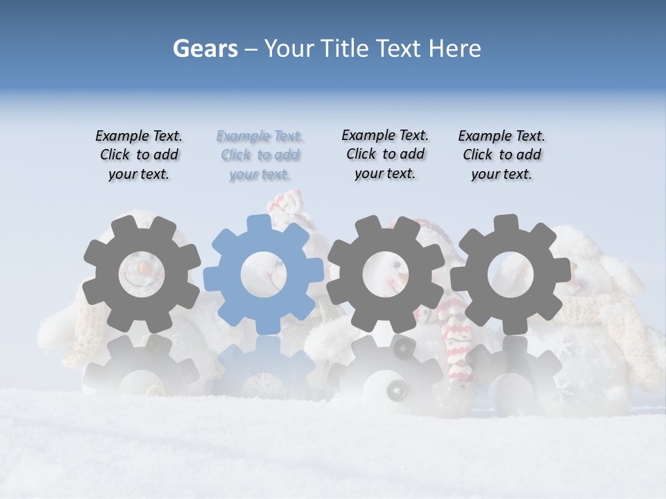 Holiday Nature Polar PowerPoint Template