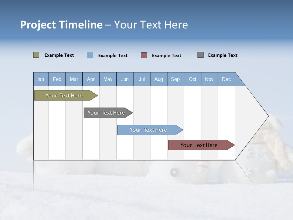 Holiday Nature Polar PowerPoint Template