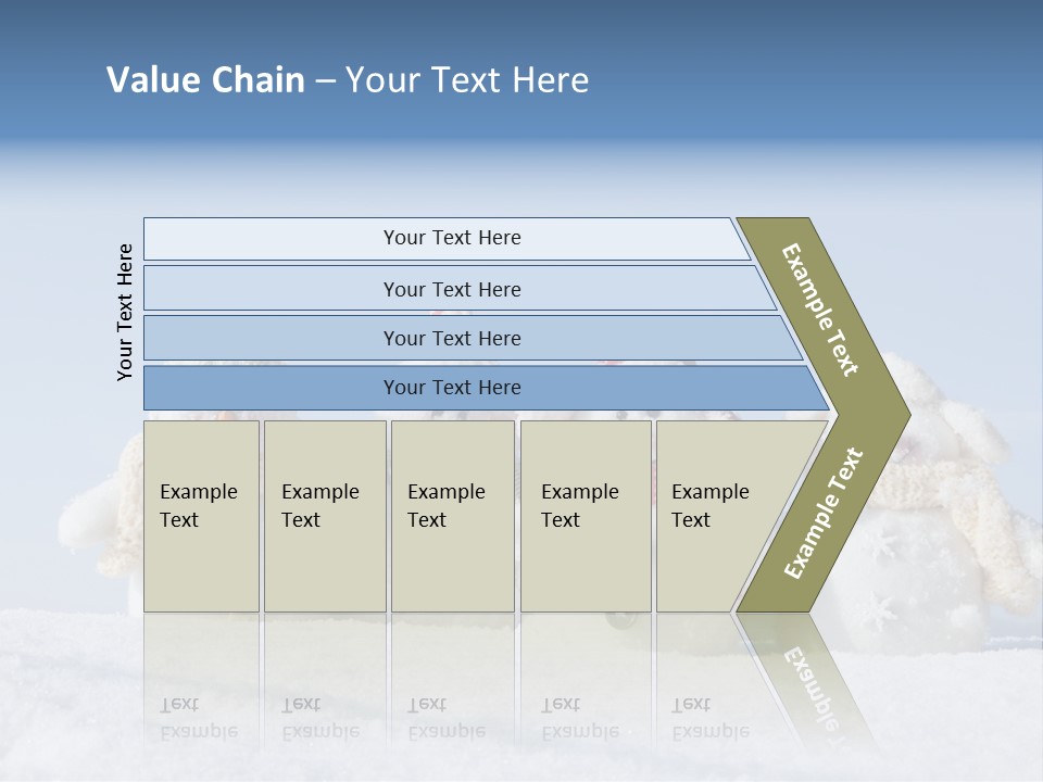 Holiday Nature Polar PowerPoint Template