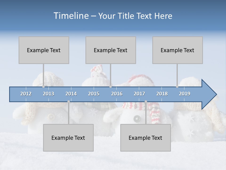 Holiday Nature Polar PowerPoint Template