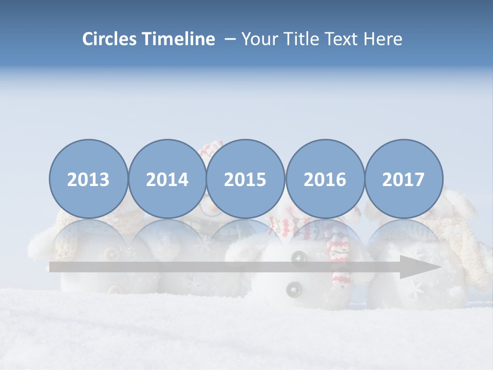 Holiday Nature Polar PowerPoint Template