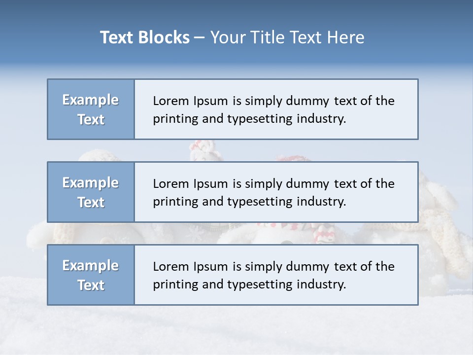 Holiday Nature Polar PowerPoint Template