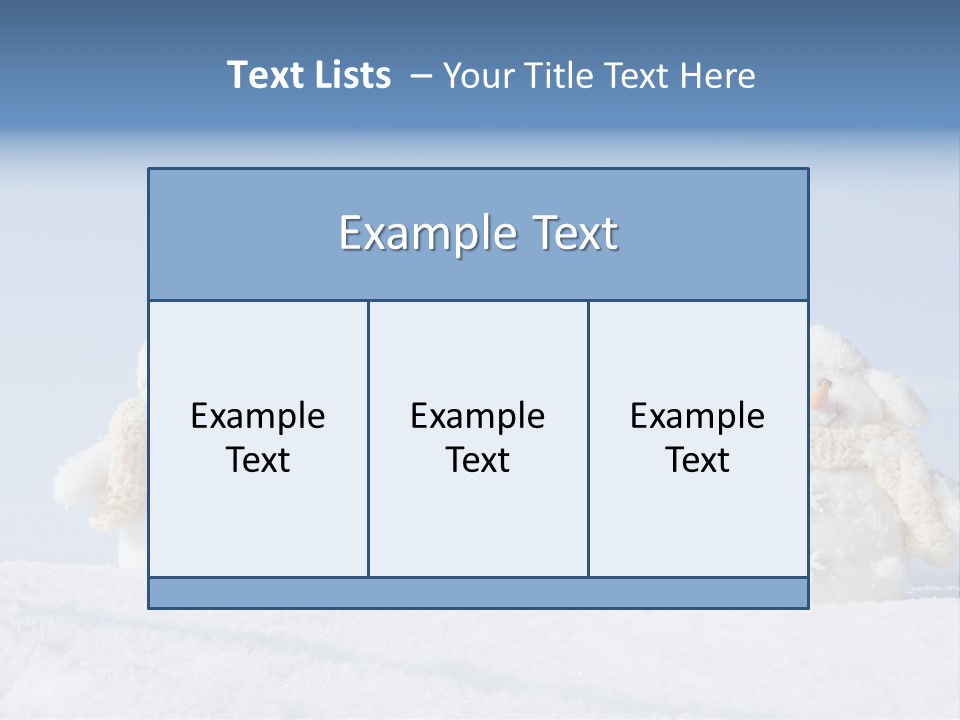 Holiday Nature Polar PowerPoint Template