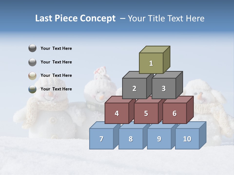 Holiday Nature Polar PowerPoint Template