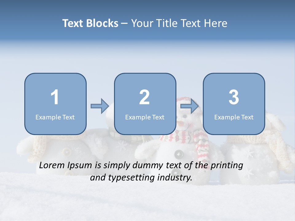 Holiday Nature Polar PowerPoint Template