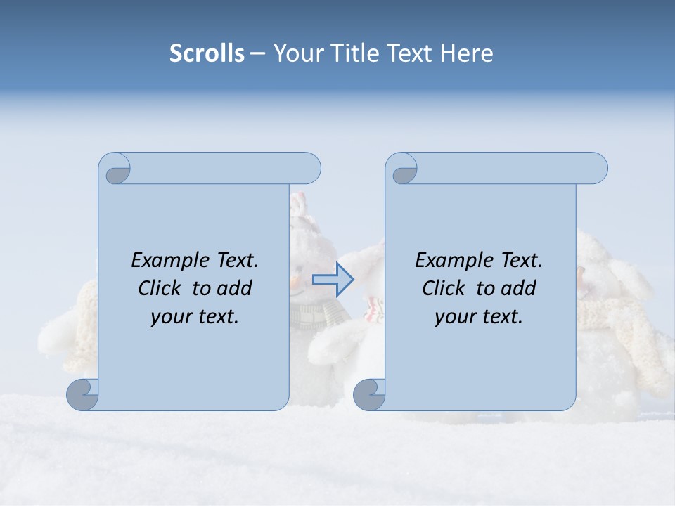 Holiday Nature Polar PowerPoint Template