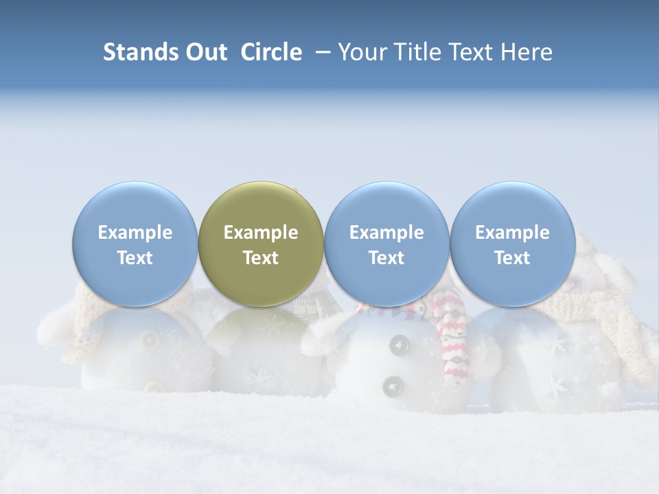 Holiday Nature Polar PowerPoint Template