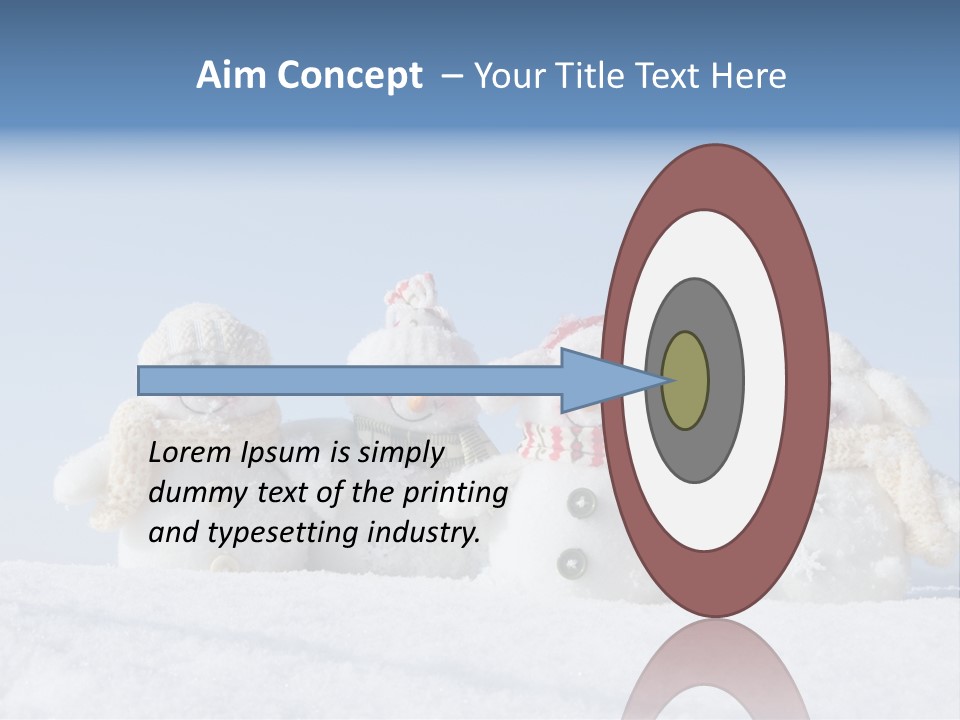 Holiday Nature Polar PowerPoint Template