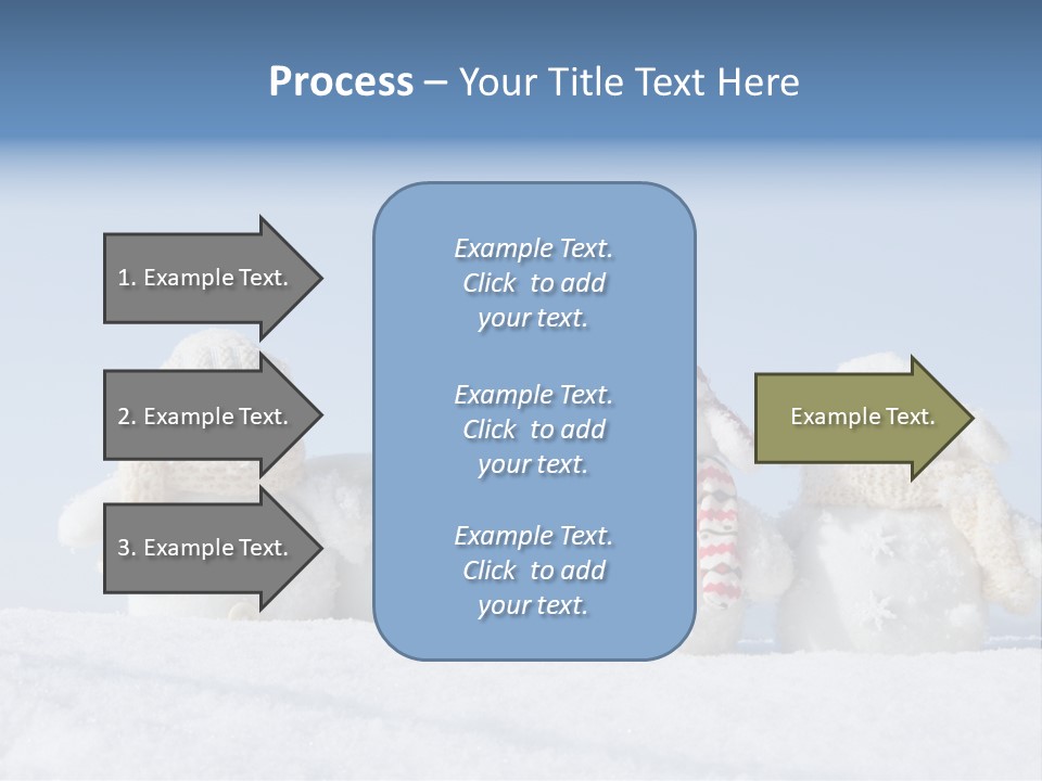 Holiday Nature Polar PowerPoint Template