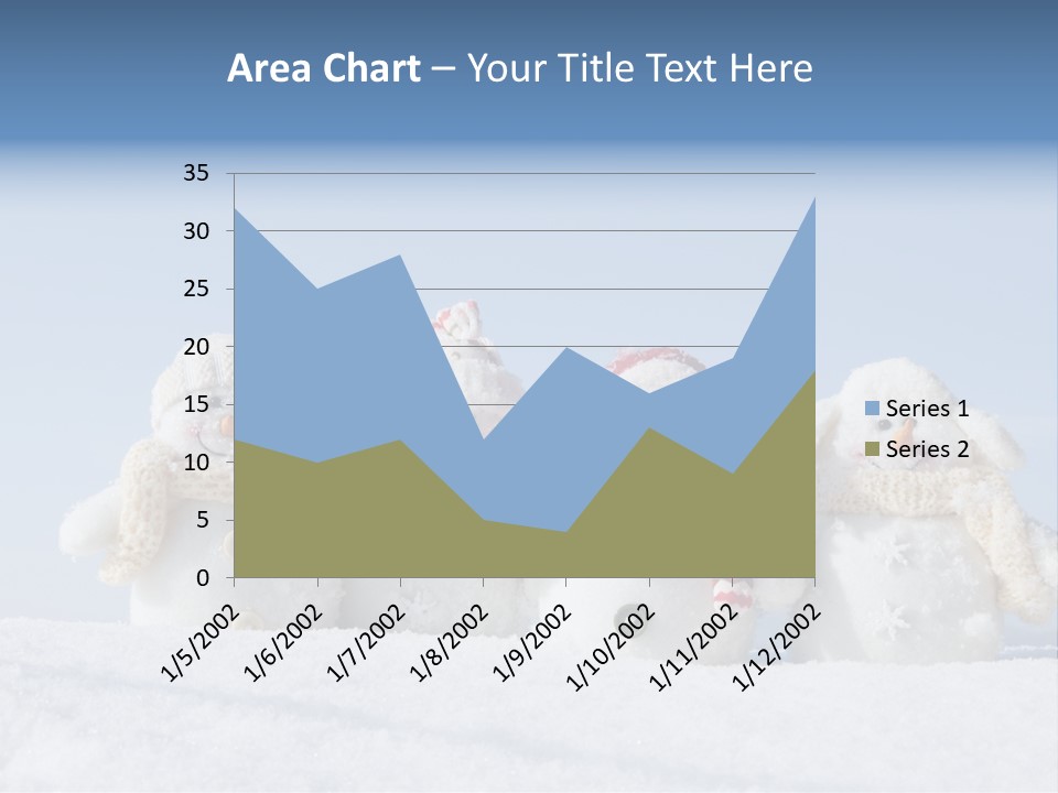 Holiday Nature Polar PowerPoint Template
