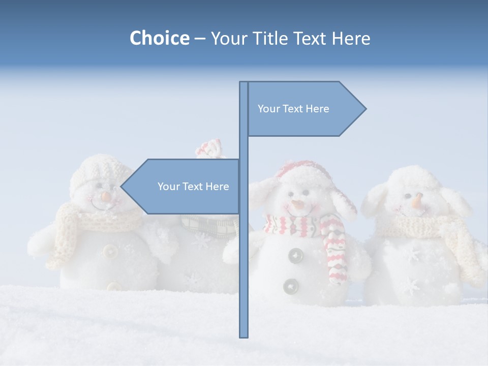 Holiday Nature Polar PowerPoint Template