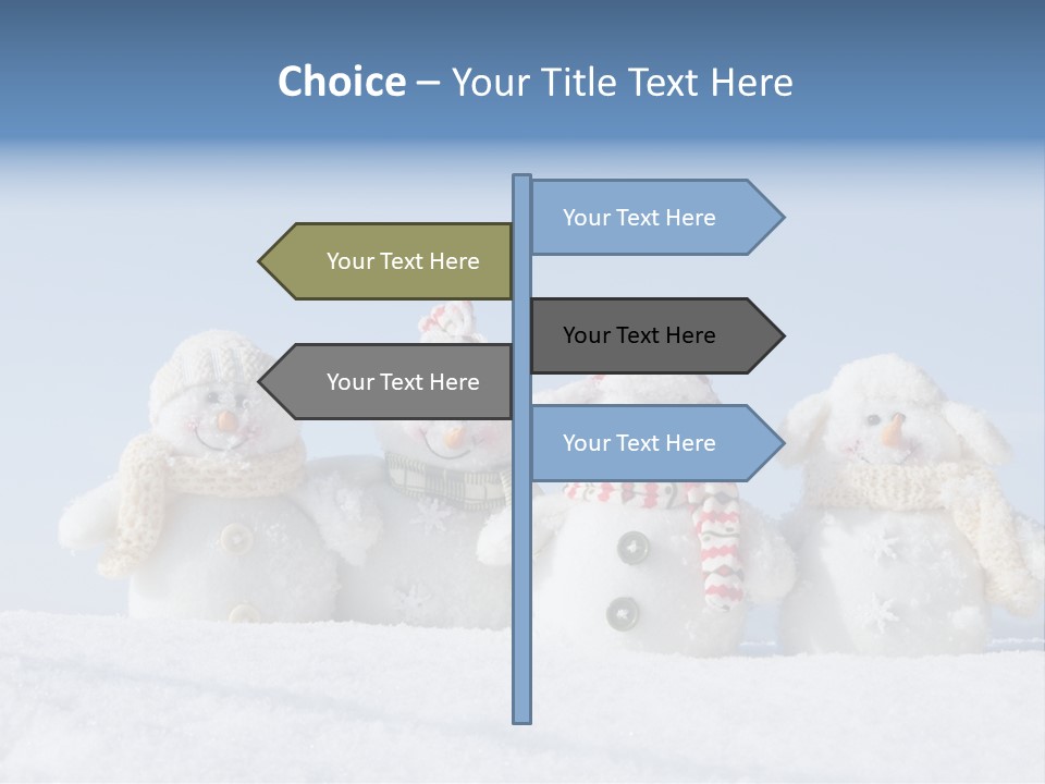 Holiday Nature Polar PowerPoint Template