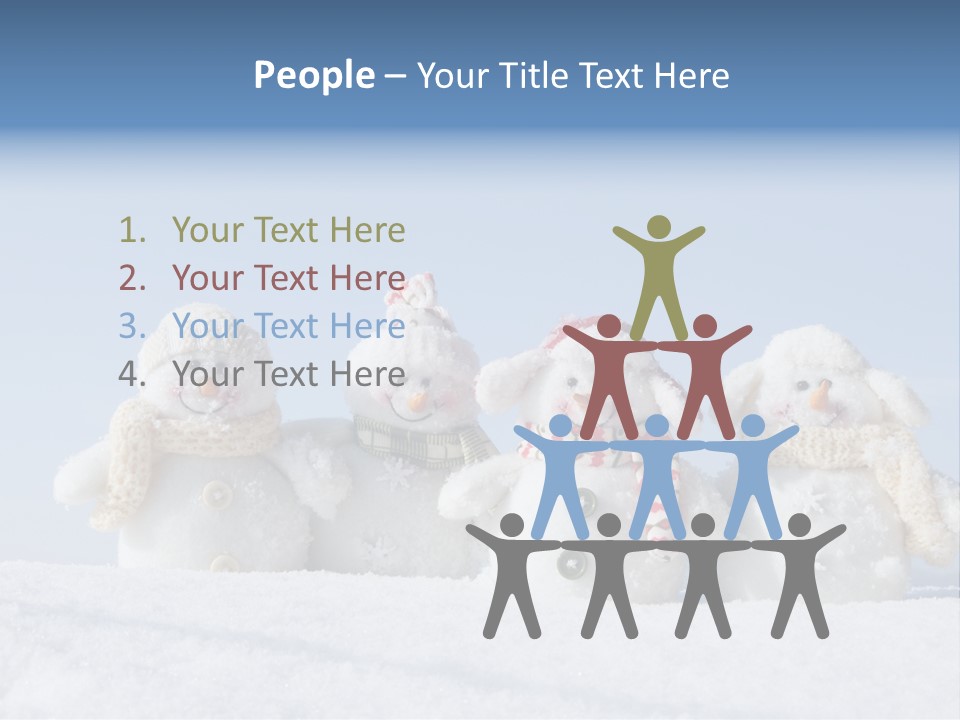Holiday Nature Polar PowerPoint Template