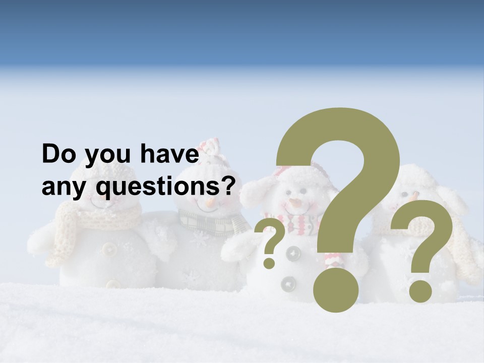 Holiday Nature Polar PowerPoint Template