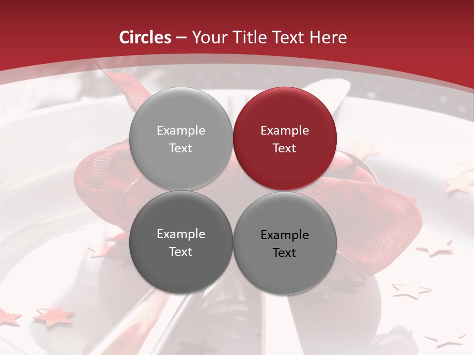 Eat Plate Xmas PowerPoint Template