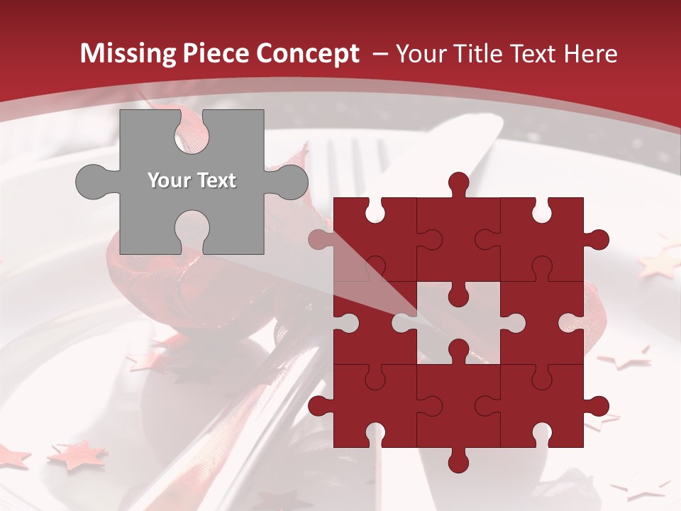 Eat Plate Xmas PowerPoint Template