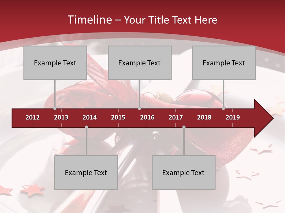 Eat Plate Xmas PowerPoint Template