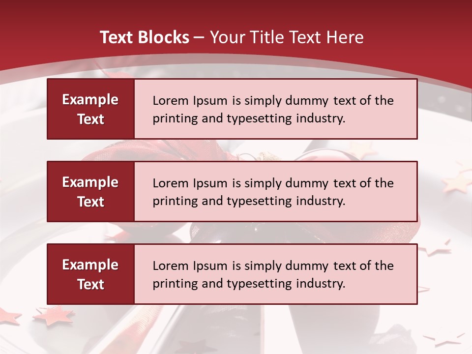 Eat Plate Xmas PowerPoint Template