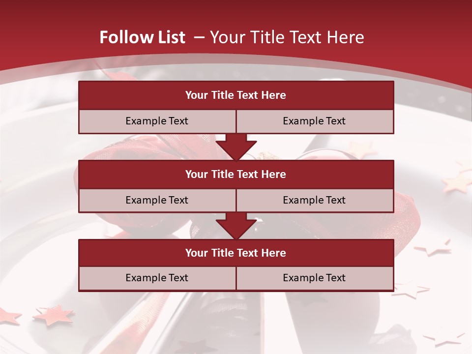Eat Plate Xmas PowerPoint Template