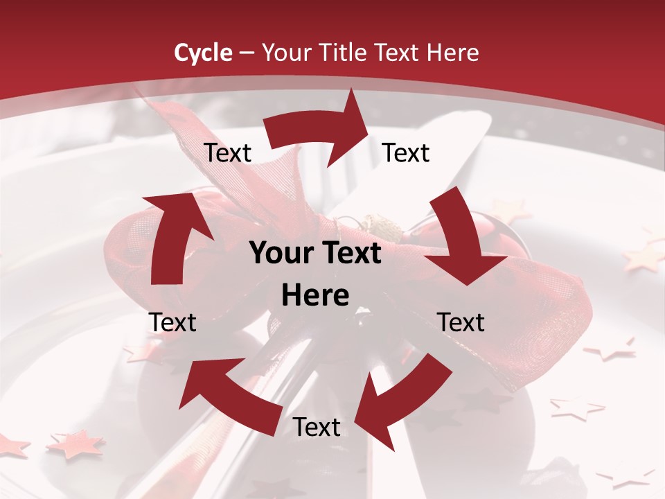 Eat Plate Xmas PowerPoint Template