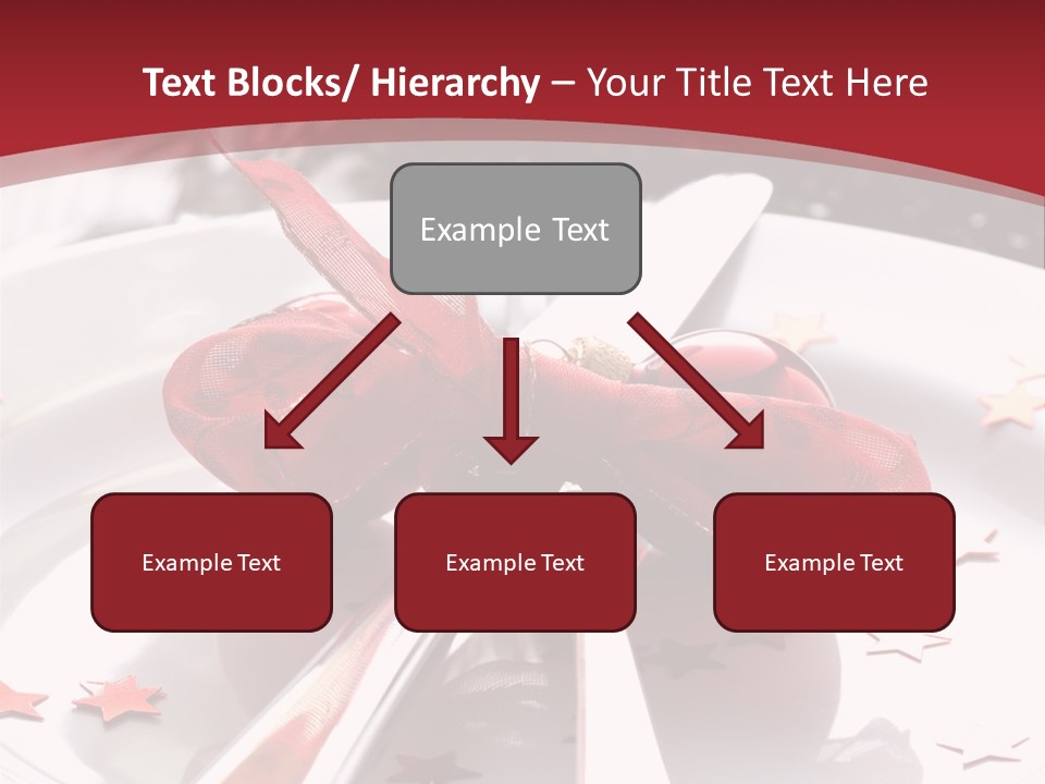 Eat Plate Xmas PowerPoint Template