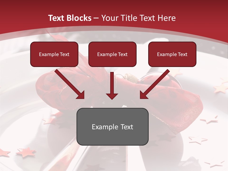 Eat Plate Xmas PowerPoint Template