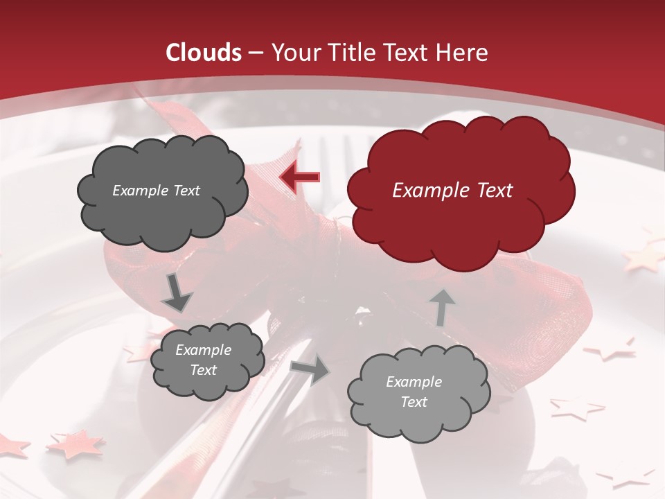 Eat Plate Xmas PowerPoint Template