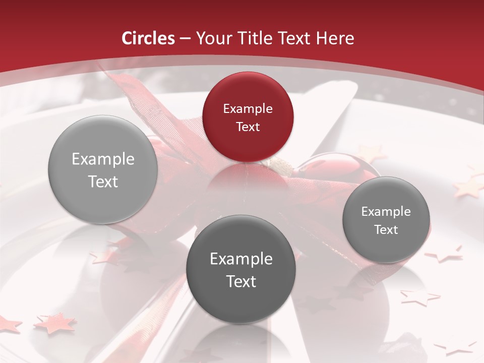 Eat Plate Xmas PowerPoint Template