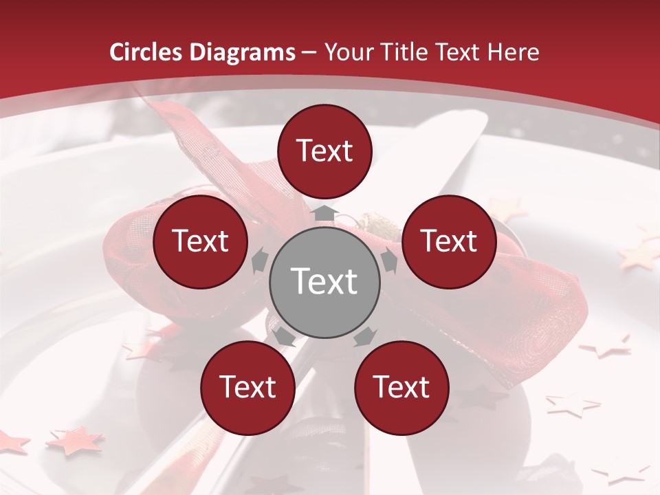 Eat Plate Xmas PowerPoint Template