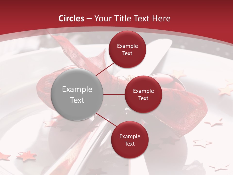 Eat Plate Xmas PowerPoint Template