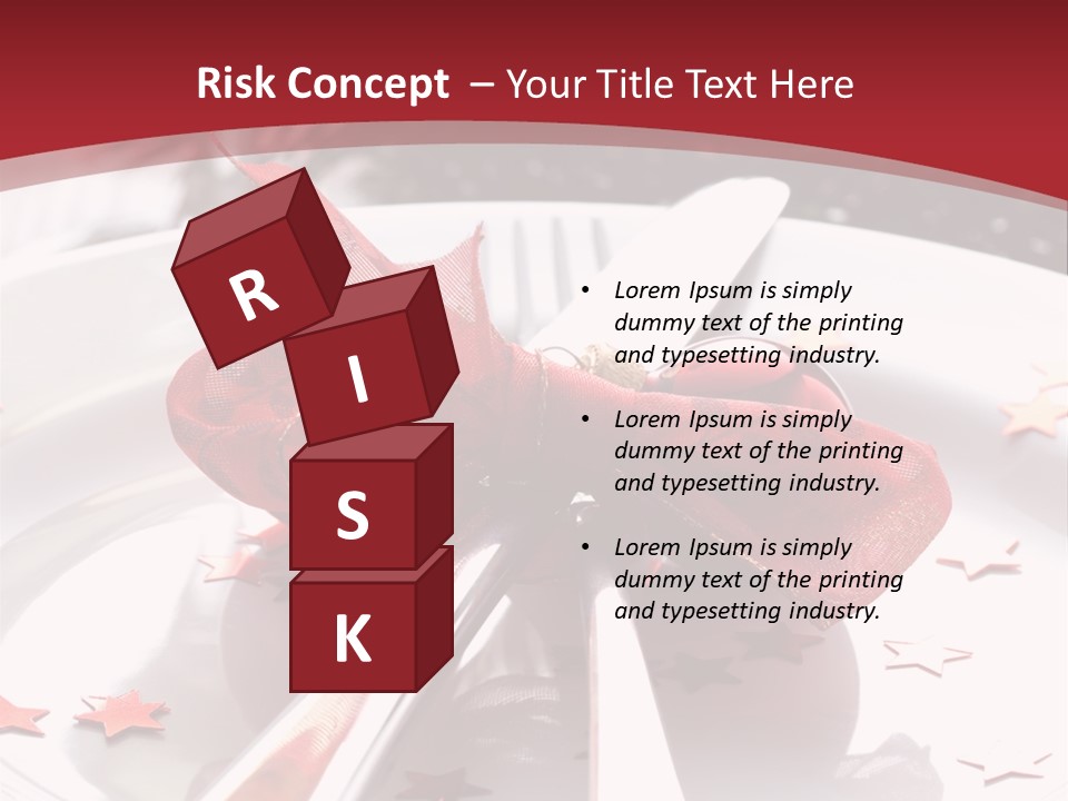 Eat Plate Xmas PowerPoint Template