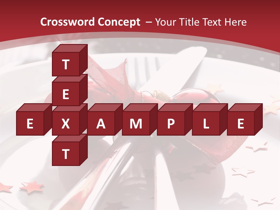 Eat Plate Xmas PowerPoint Template