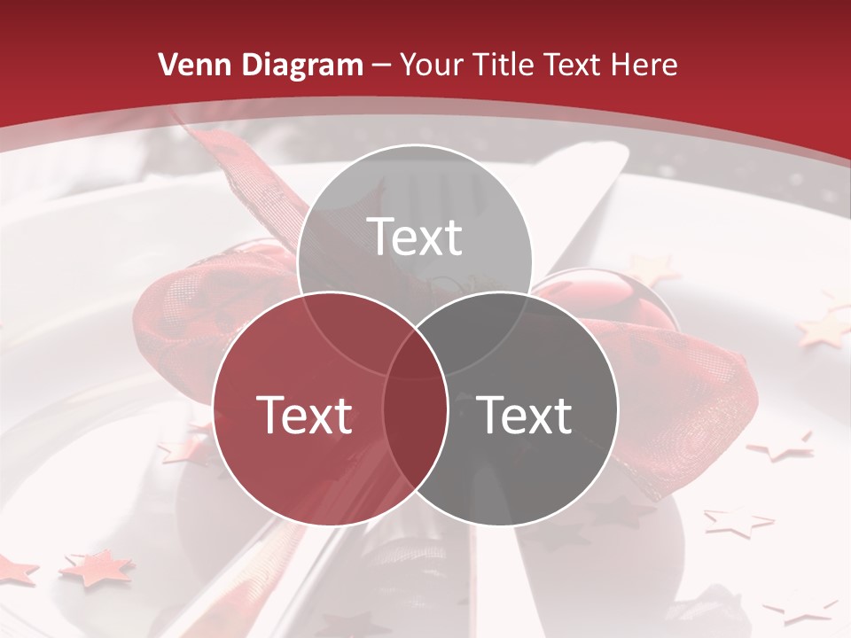 Eat Plate Xmas PowerPoint Template
