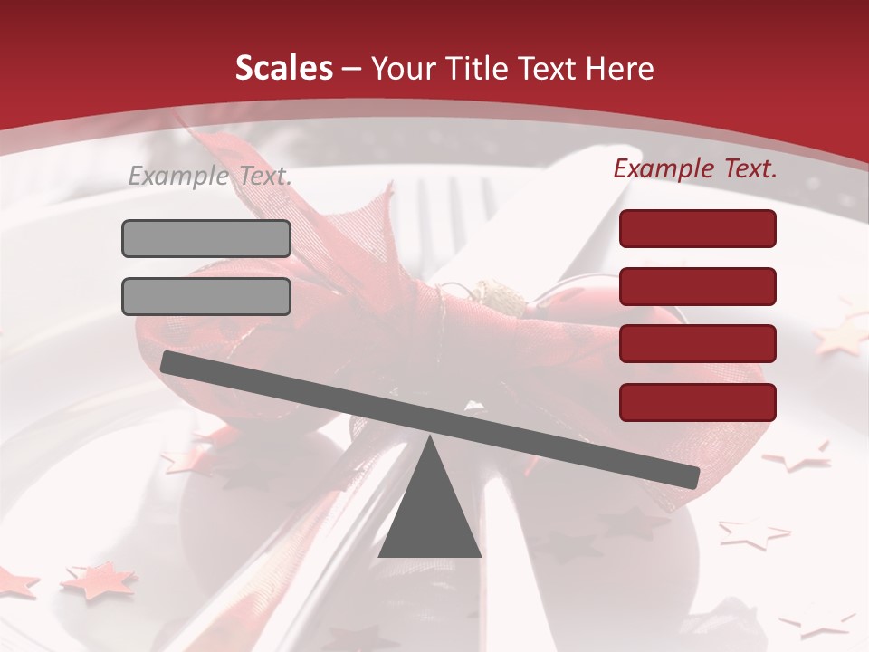 Eat Plate Xmas PowerPoint Template