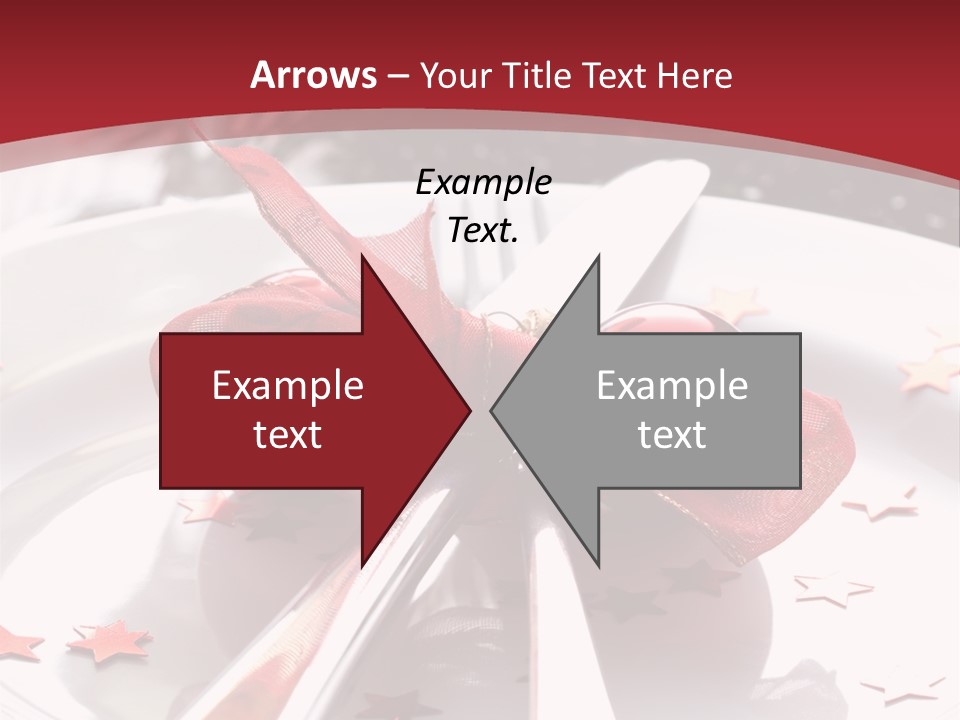 Eat Plate Xmas PowerPoint Template