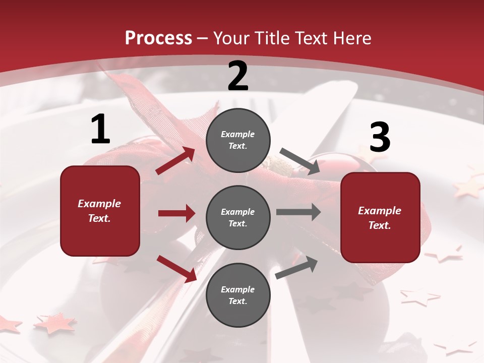 Eat Plate Xmas PowerPoint Template