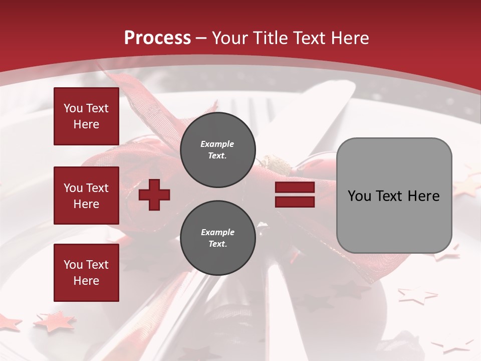Eat Plate Xmas PowerPoint Template