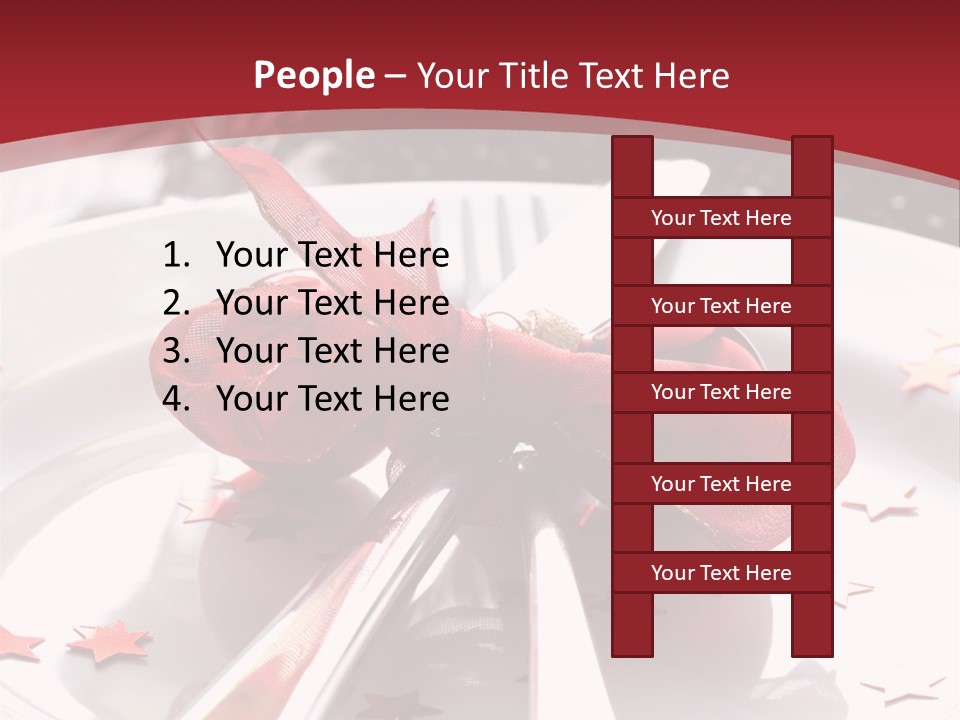 Eat Plate Xmas PowerPoint Template