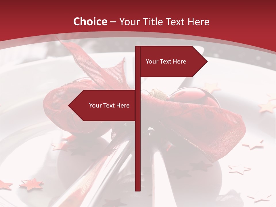 Eat Plate Xmas PowerPoint Template