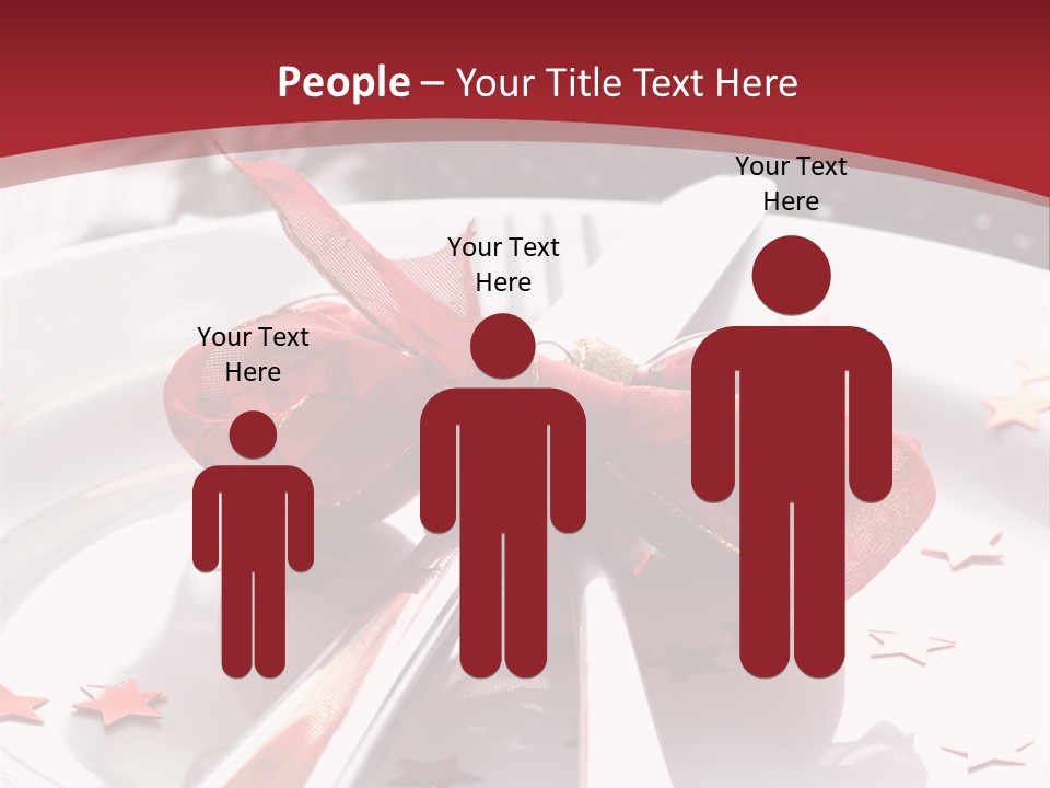 Eat Plate Xmas PowerPoint Template