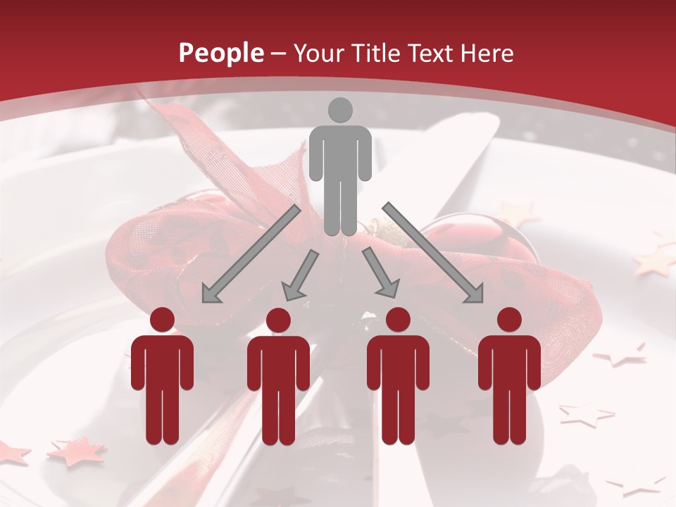 Eat Plate Xmas PowerPoint Template