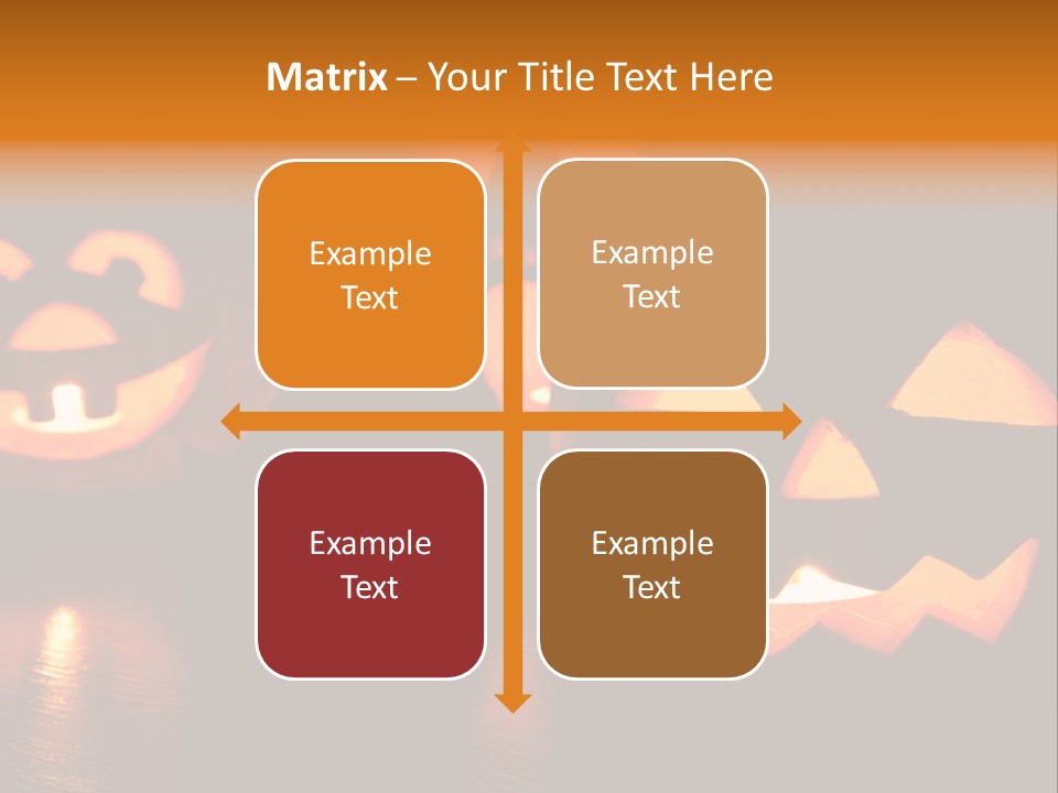 Spooky Halloween Illuminated PowerPoint Template
