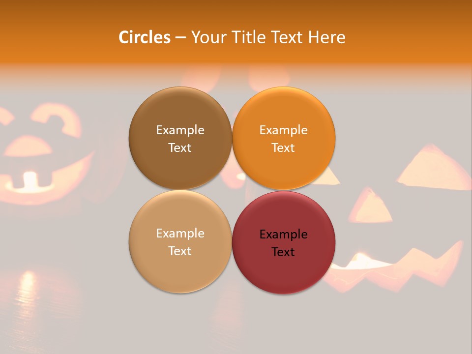 Spooky Halloween Illuminated PowerPoint Template
