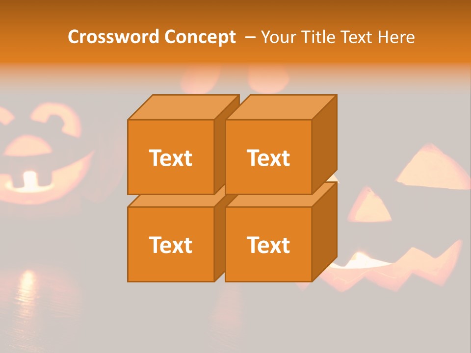 Spooky Halloween Illuminated PowerPoint Template
