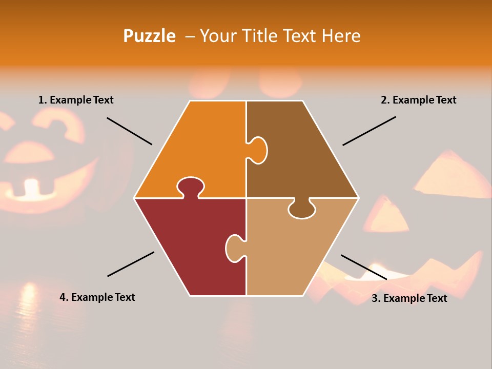 Spooky Halloween Illuminated PowerPoint Template