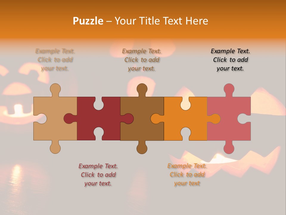 Spooky Halloween Illuminated PowerPoint Template