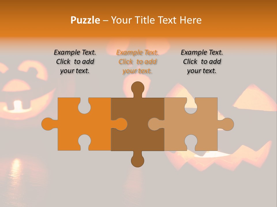 Spooky Halloween Illuminated PowerPoint Template