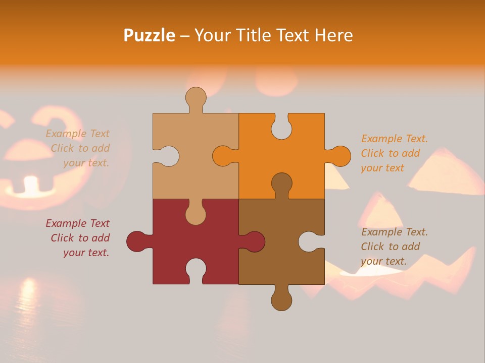 Spooky Halloween Illuminated PowerPoint Template