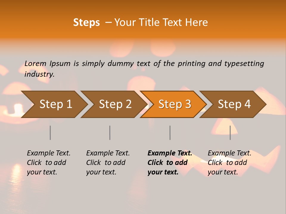 Spooky Halloween Illuminated PowerPoint Template
