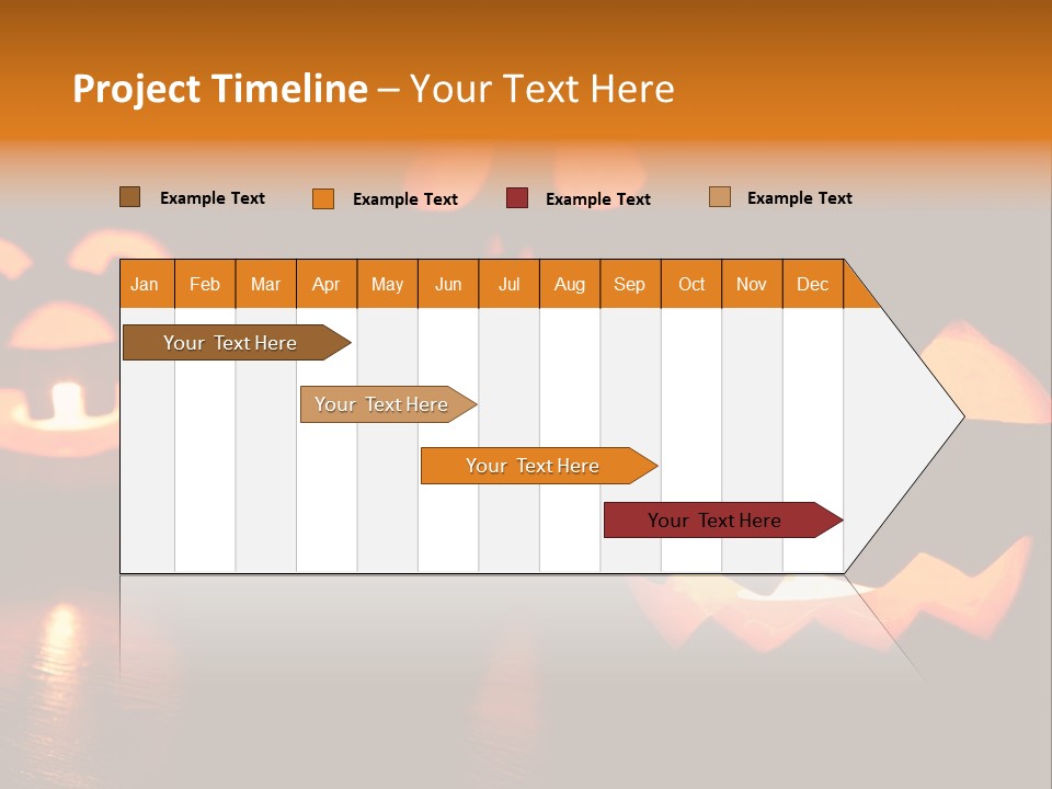 Spooky Halloween Illuminated PowerPoint Template